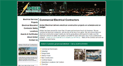 Desktop Screenshot of amberelectrical.com